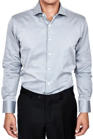100% Cotton Grey Shirt 100% Cotton Grey Shirt