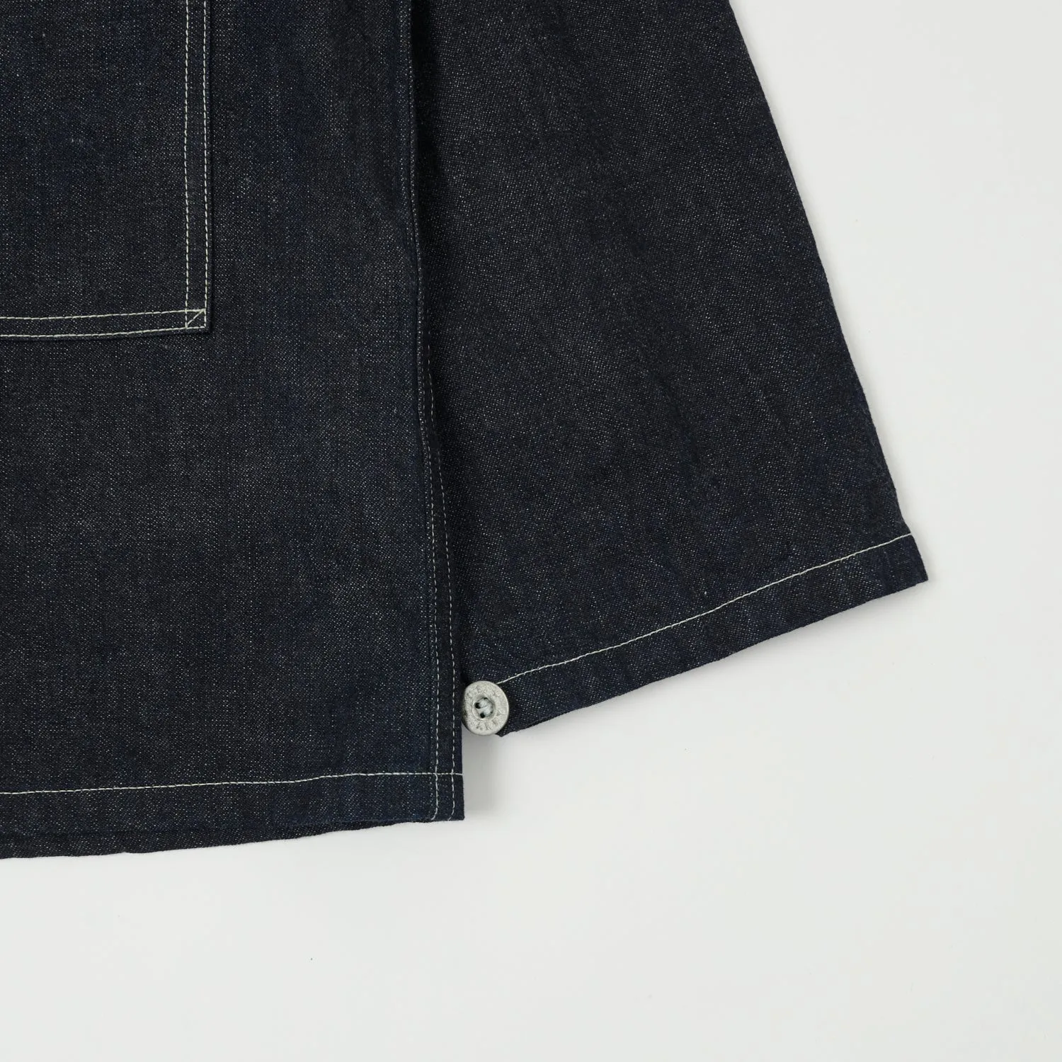 Buzz Rickson's BR15301 US Army Denim Pullover Jacket - Indigo