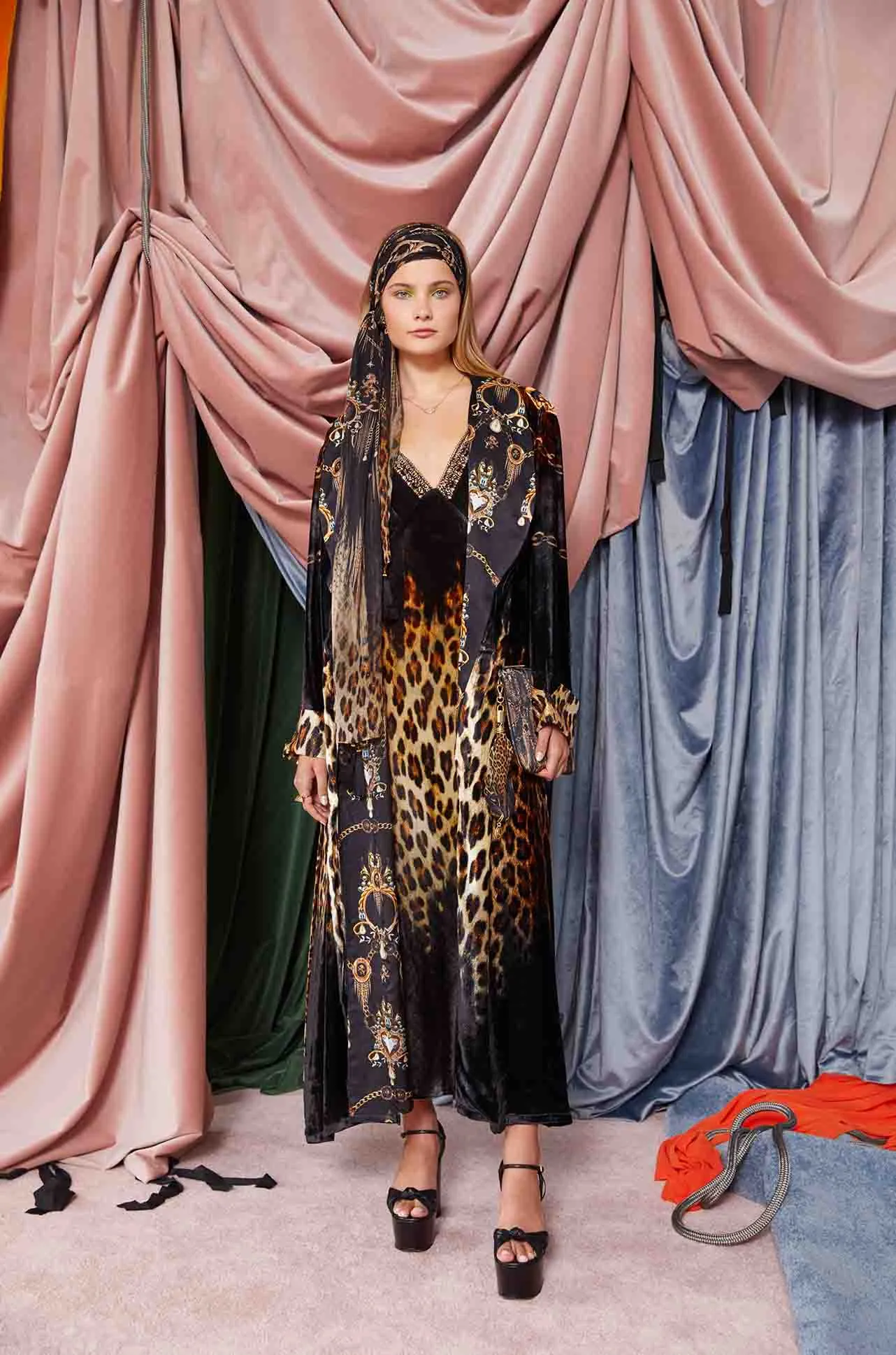 Camilla - Jungle Dreaming V-Neck Bias Slip