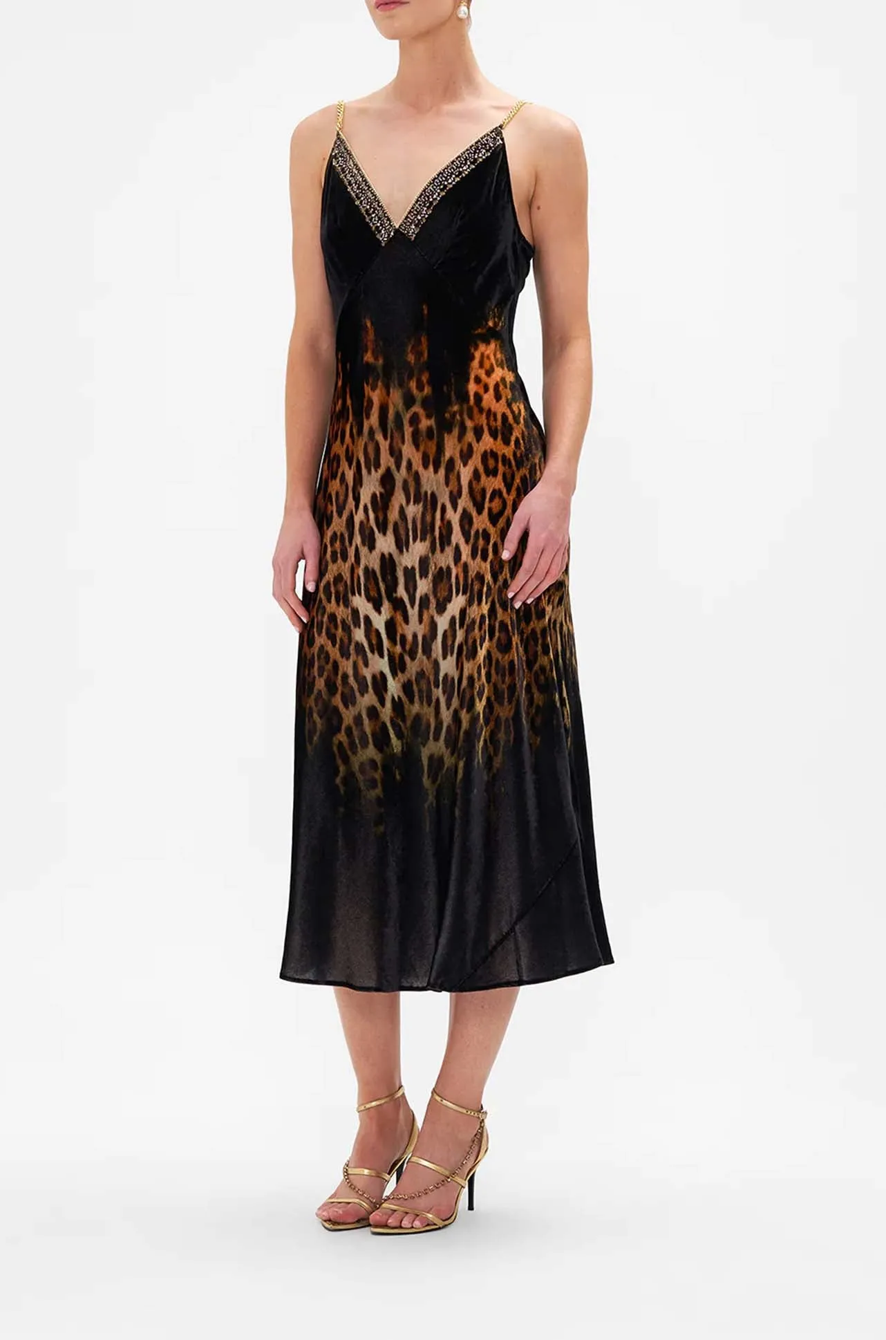 Camilla - Jungle Dreaming V-Neck Bias Slip