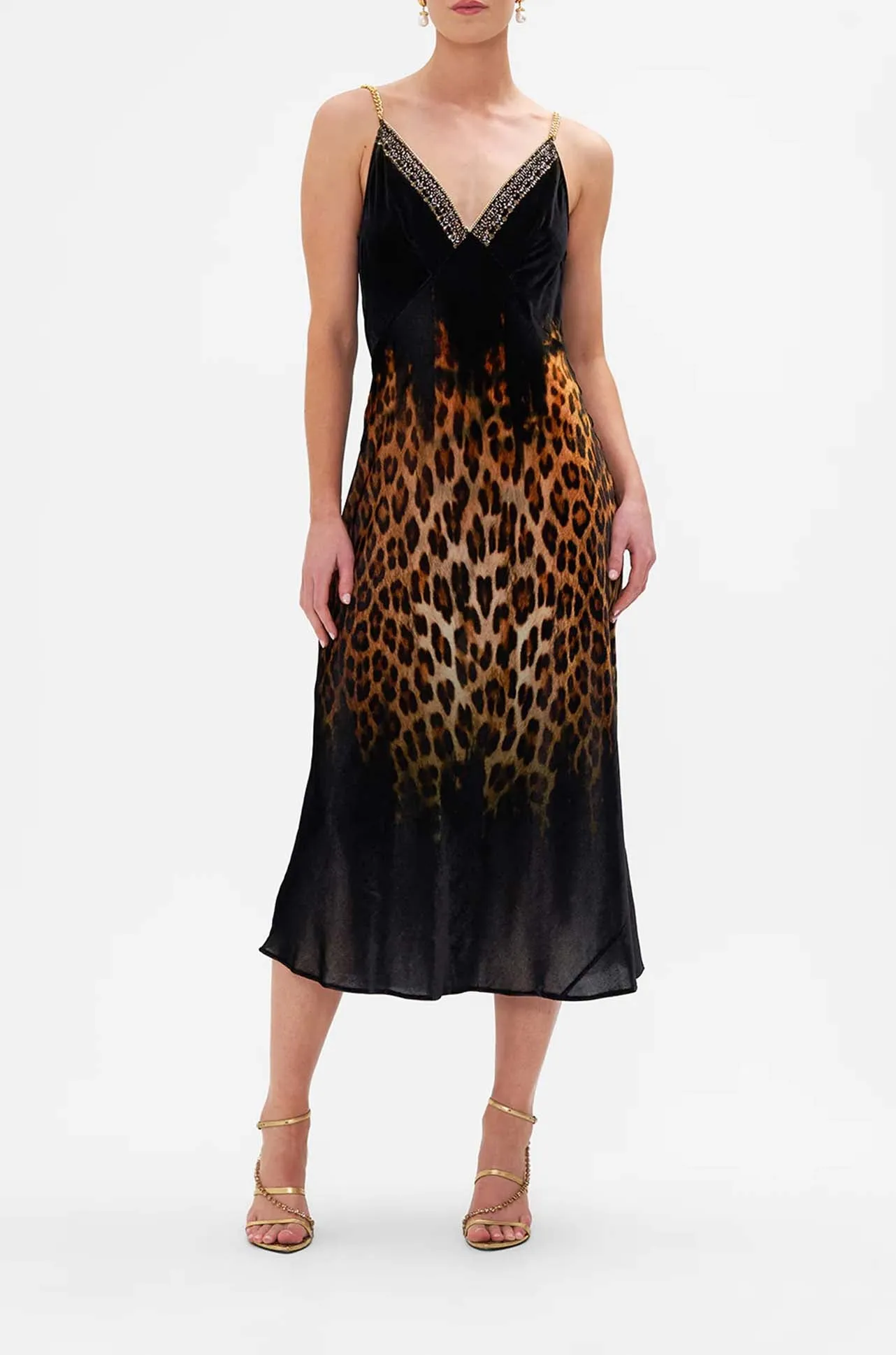 Camilla - Jungle Dreaming V-Neck Bias Slip