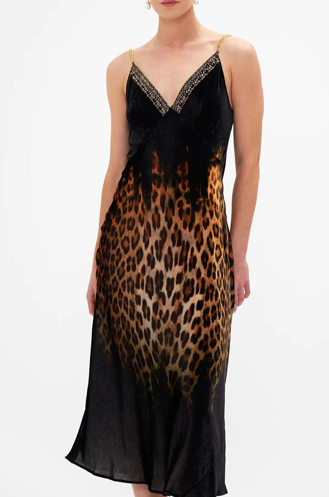 Camilla - Jungle Dreaming V-Neck Bias Slip