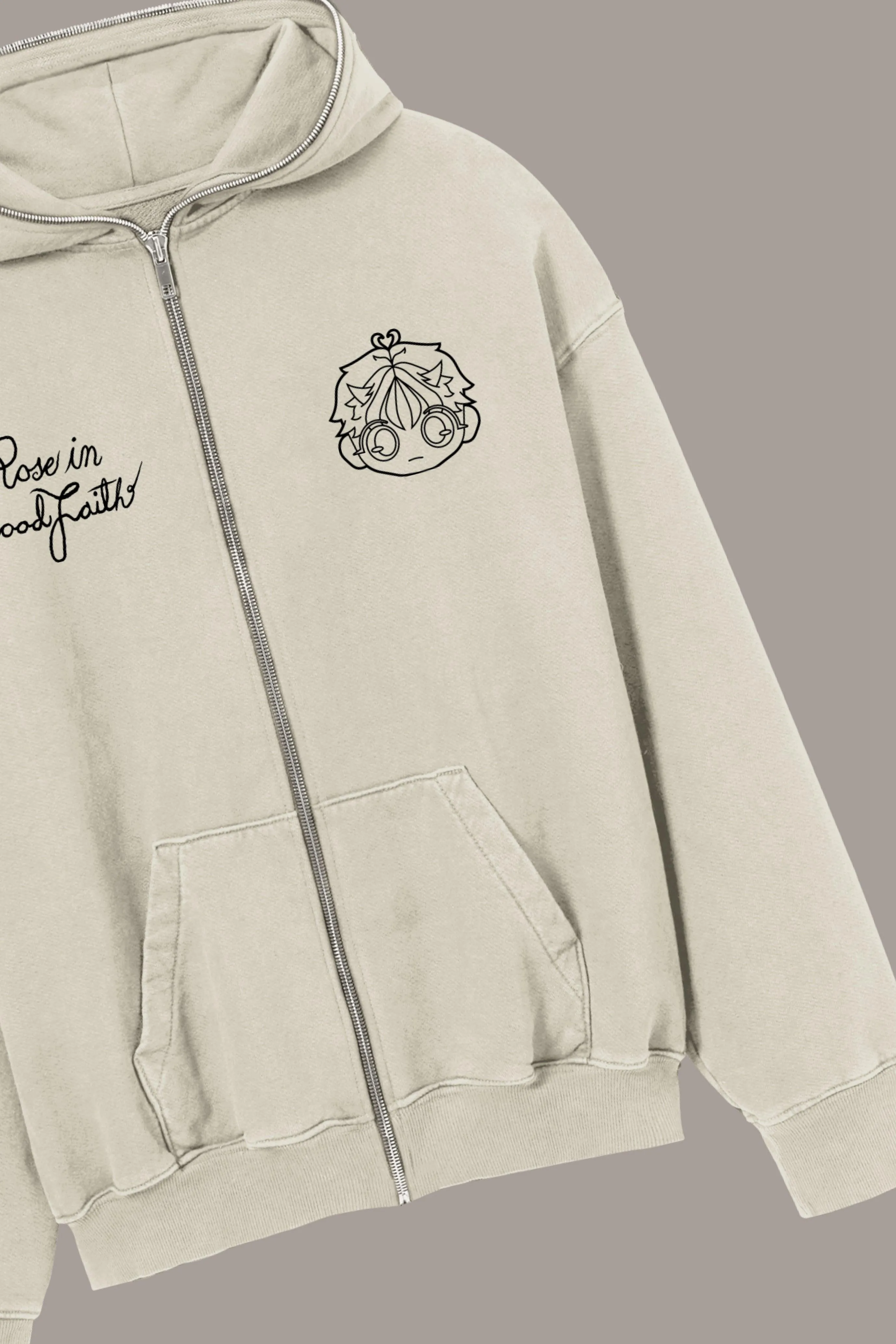 DO YOU LOVE ME ZIP HOODIE