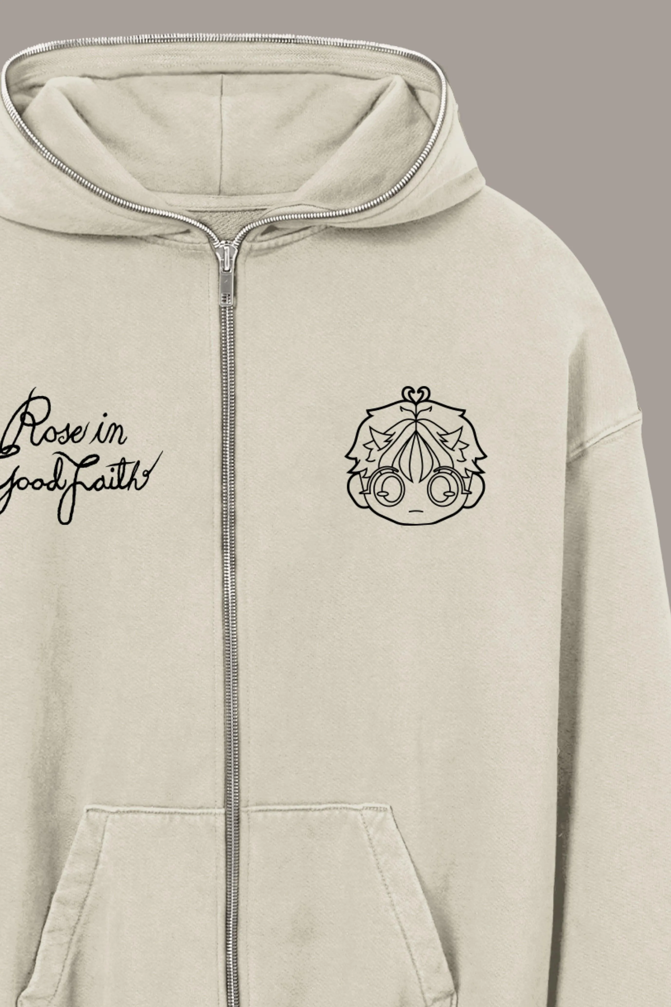 DO YOU LOVE ME ZIP HOODIE
