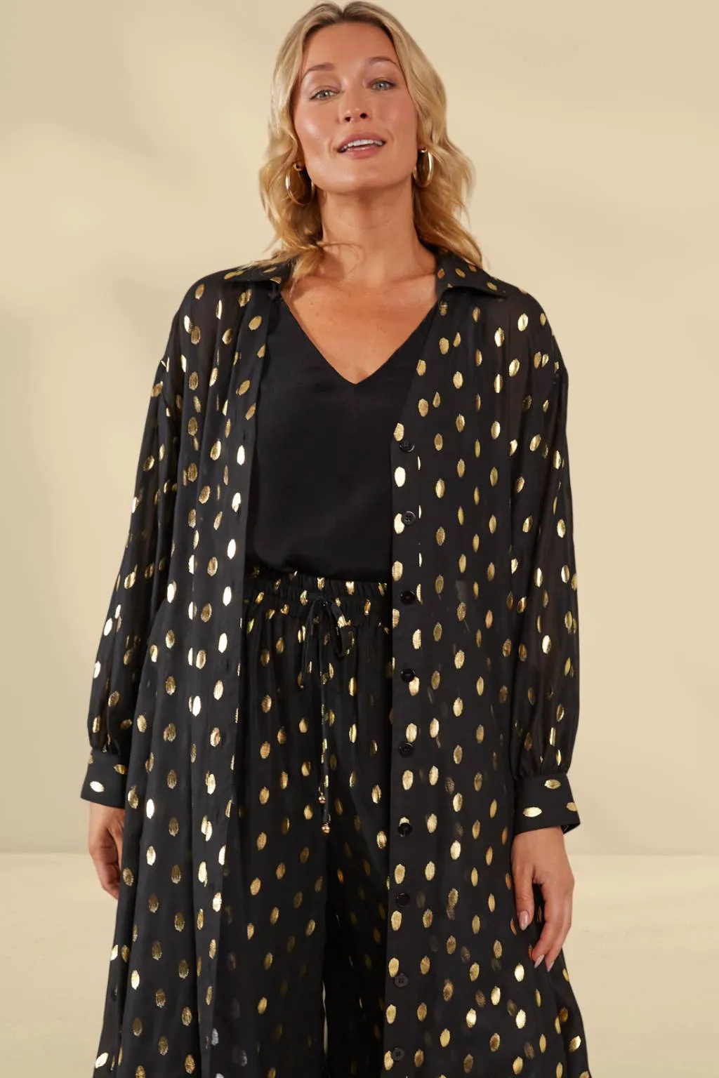 Haven Sanremo Long Shirt Domino