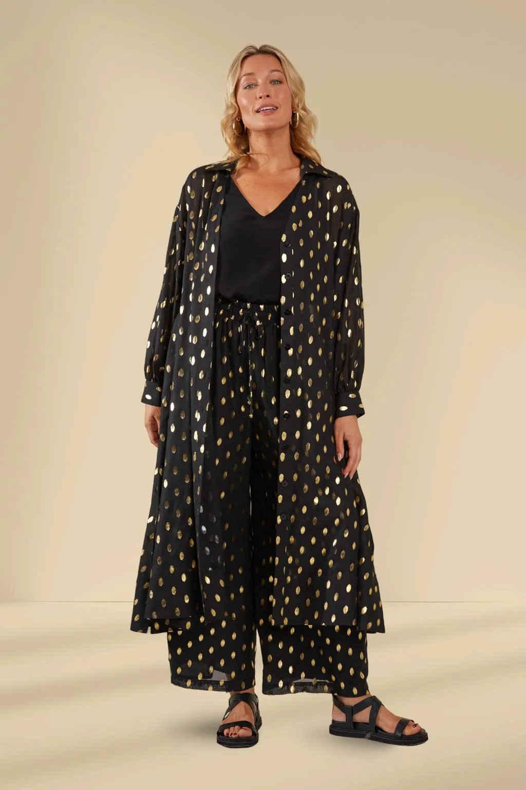 Haven Sanremo Long Shirt Domino