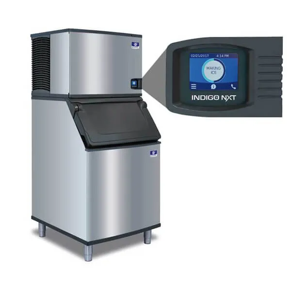 Manitowoc IYT0450W-161 30" Water Cooled Half Dice Ice Machine Indigo NXT - 115V, 470 lb.