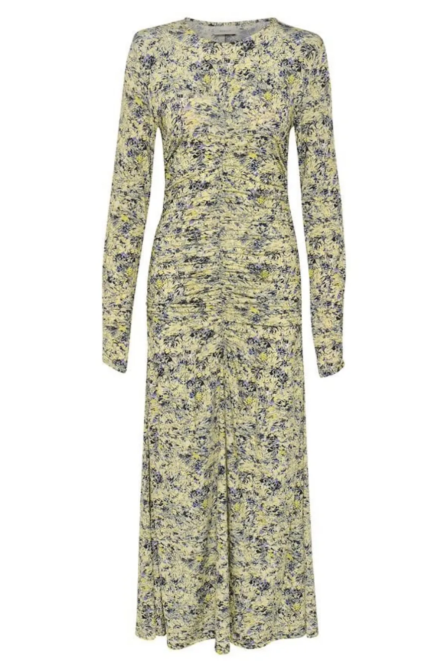 Minuly Dress in Green Floral