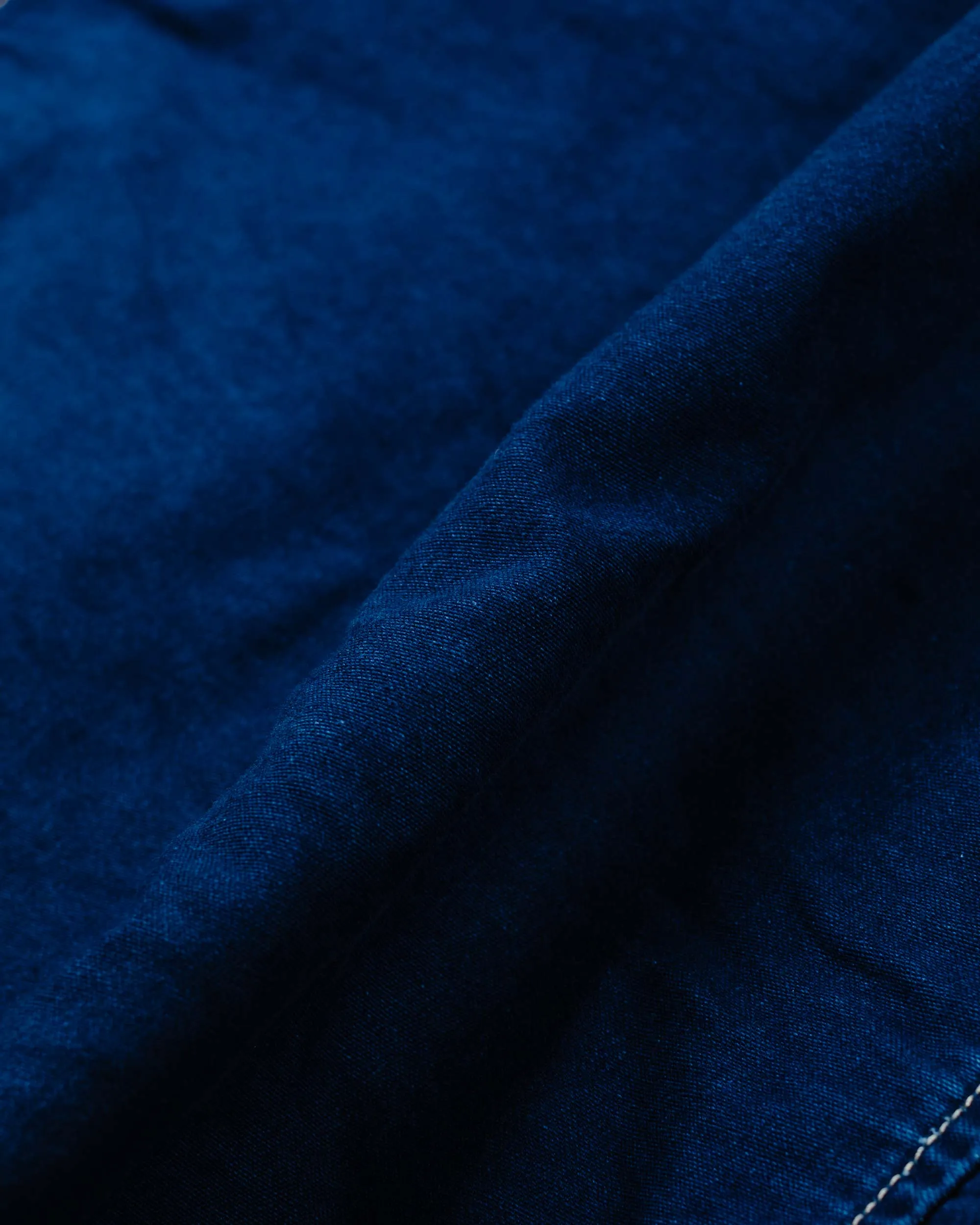 Sage de Cret Moleskin Coverall Jacket Indigo