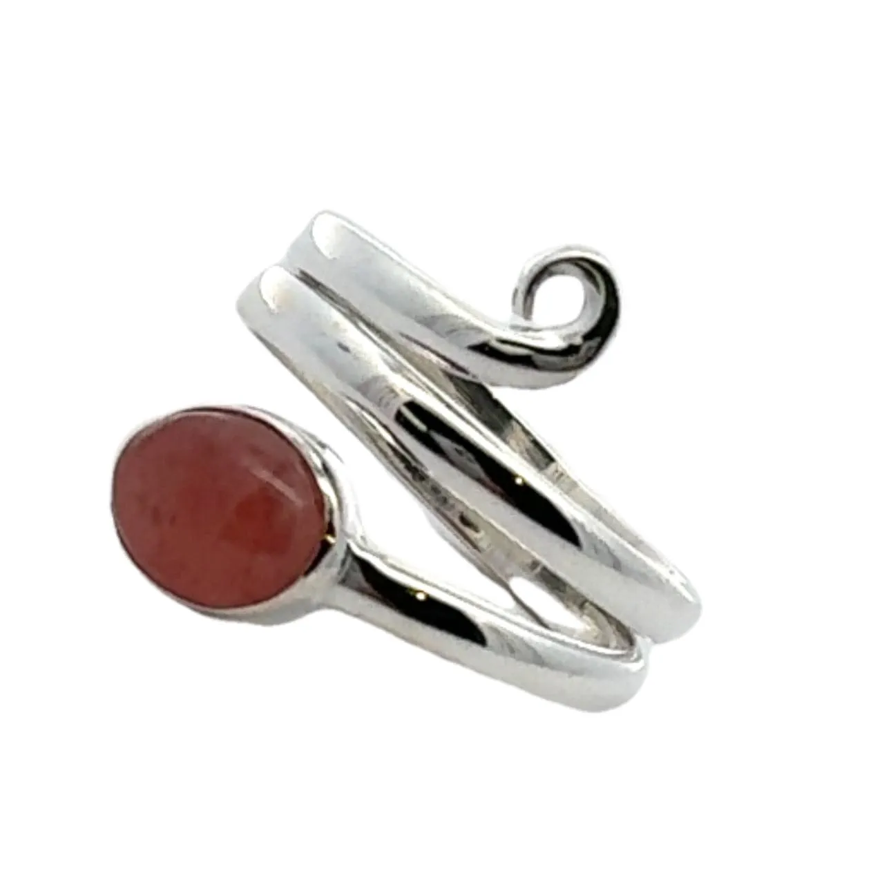 Soul Spirit  Ring - Rhodochrosite