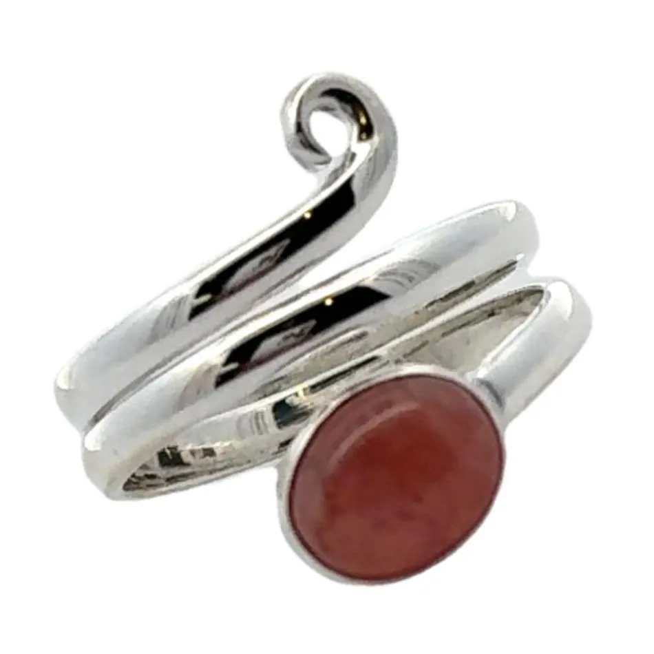 Soul Spirit  Ring - Rhodochrosite