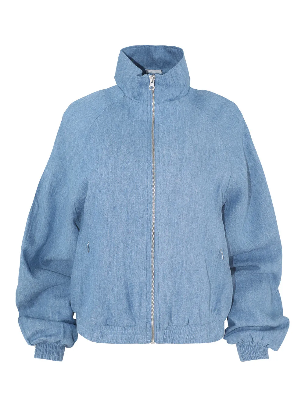 The Upside Oracle Elias Jacket in Blue/Denim