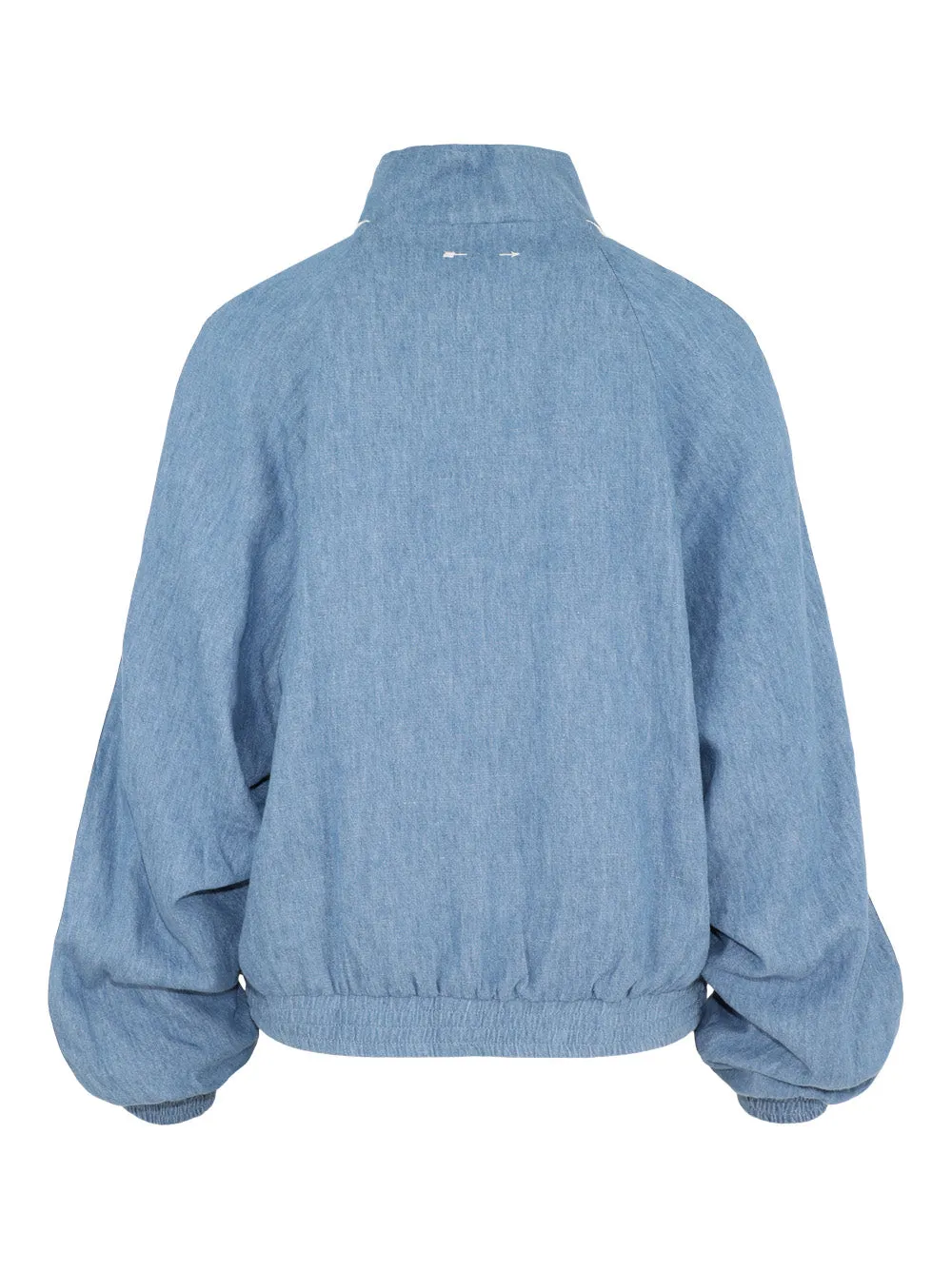 The Upside Oracle Elias Jacket in Blue/Denim