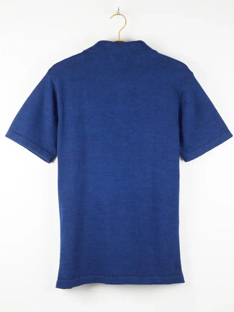 Umber & Ochre Manbir Knit SS Indigo