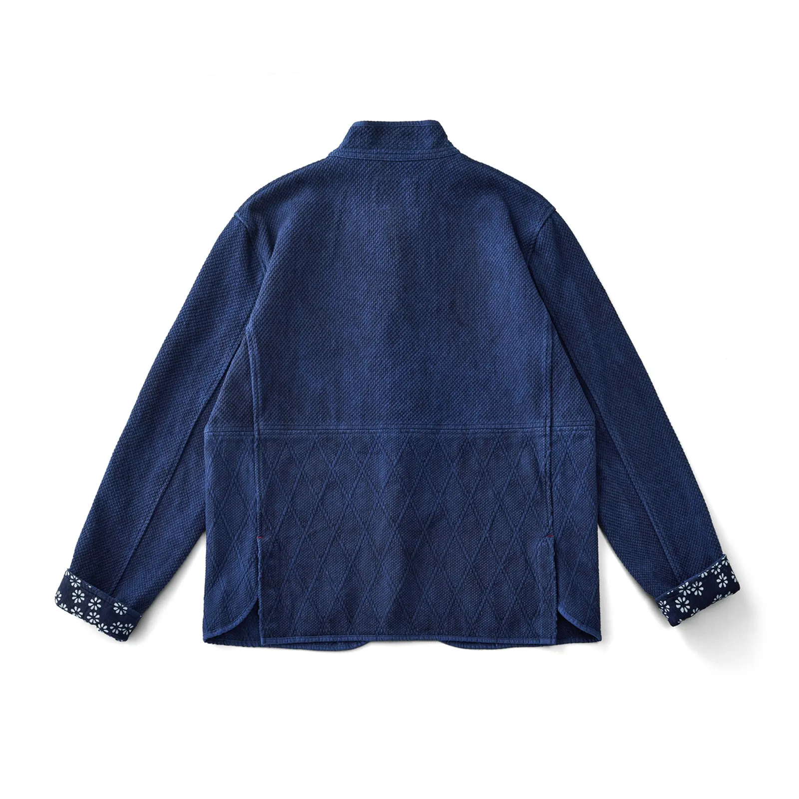 Vintage Indigo Plant Dyed Chinese Style Jacket