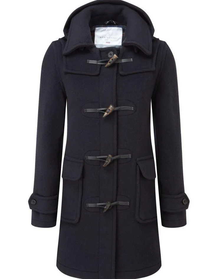 Women's London Classic Fit Duffle Coat - Navy