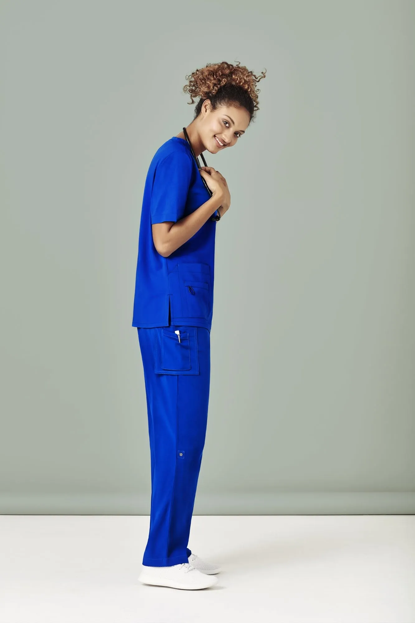 Womens Straight Leg Scrub Pant