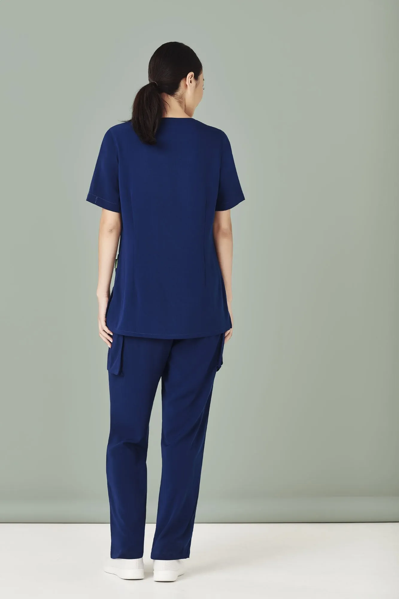 Womens Straight Leg Scrub Pant