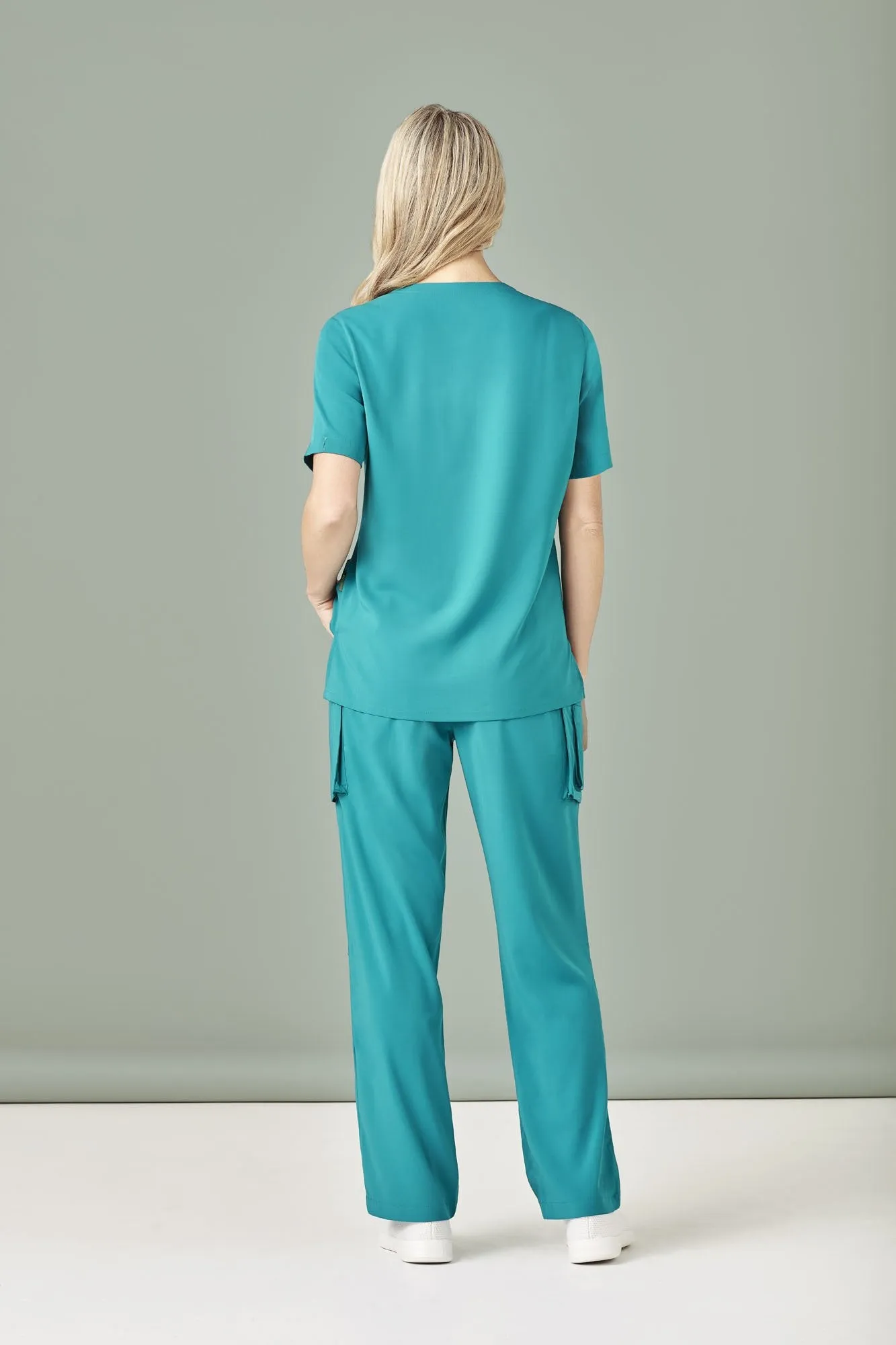 Womens Straight Leg Scrub Pant