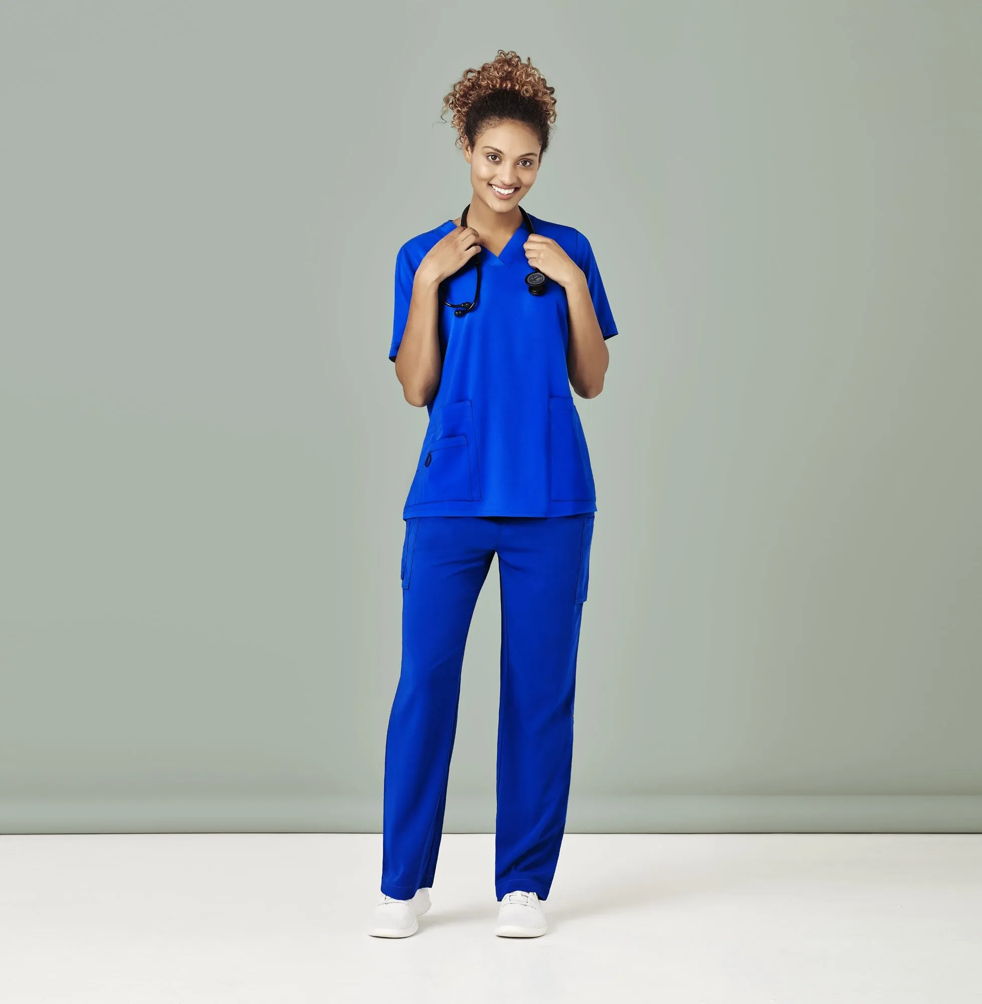 Womens Straight Leg Scrub Pant