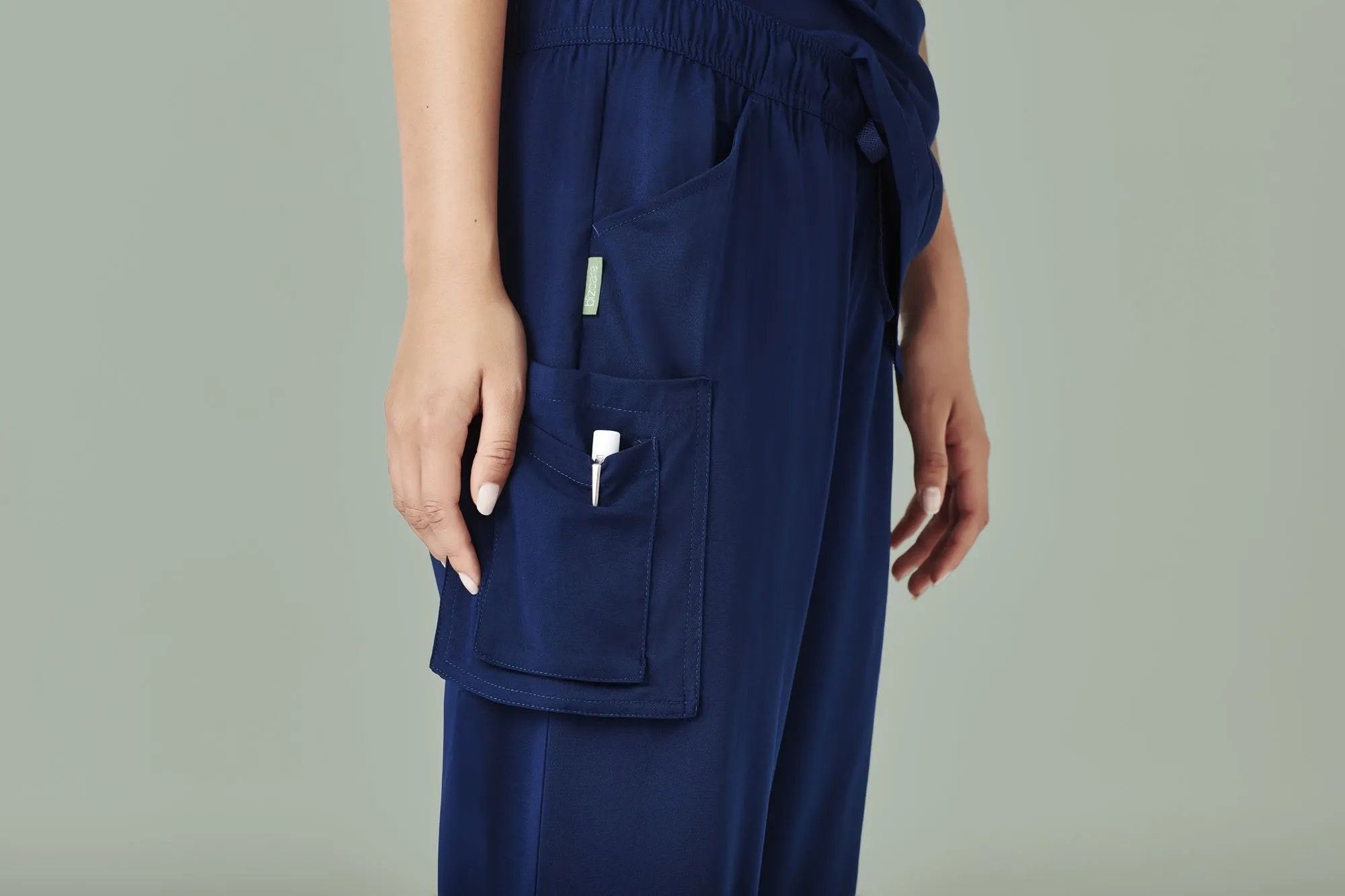 Womens Straight Leg Scrub Pant
