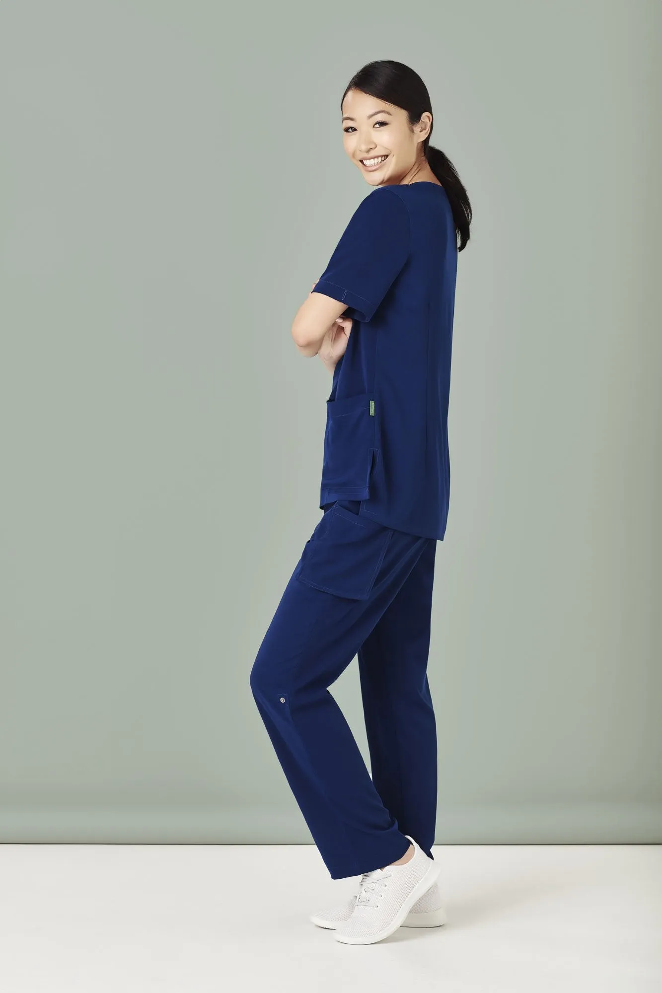 Womens Straight Leg Scrub Pant
