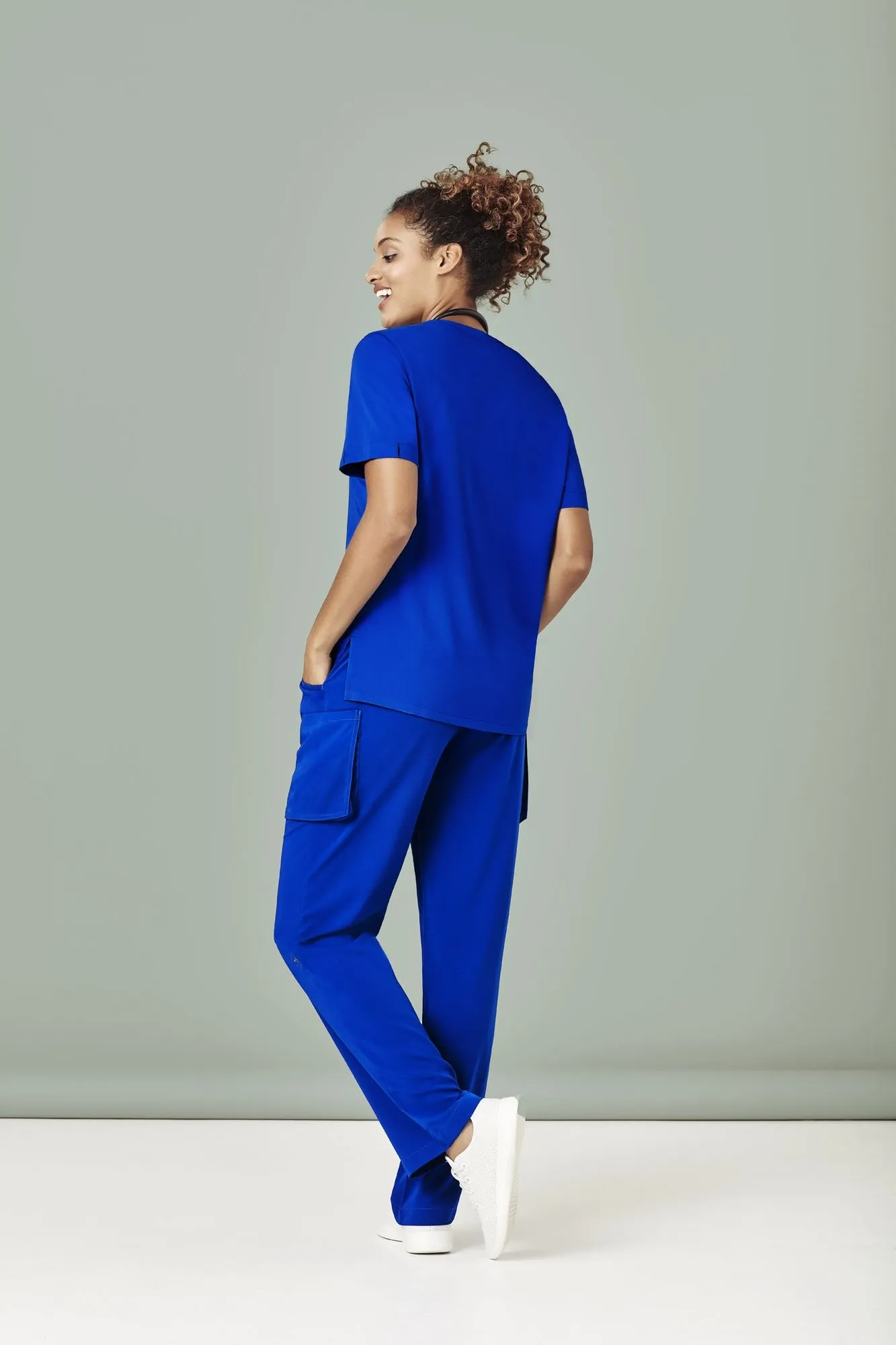 Womens Straight Leg Scrub Pant