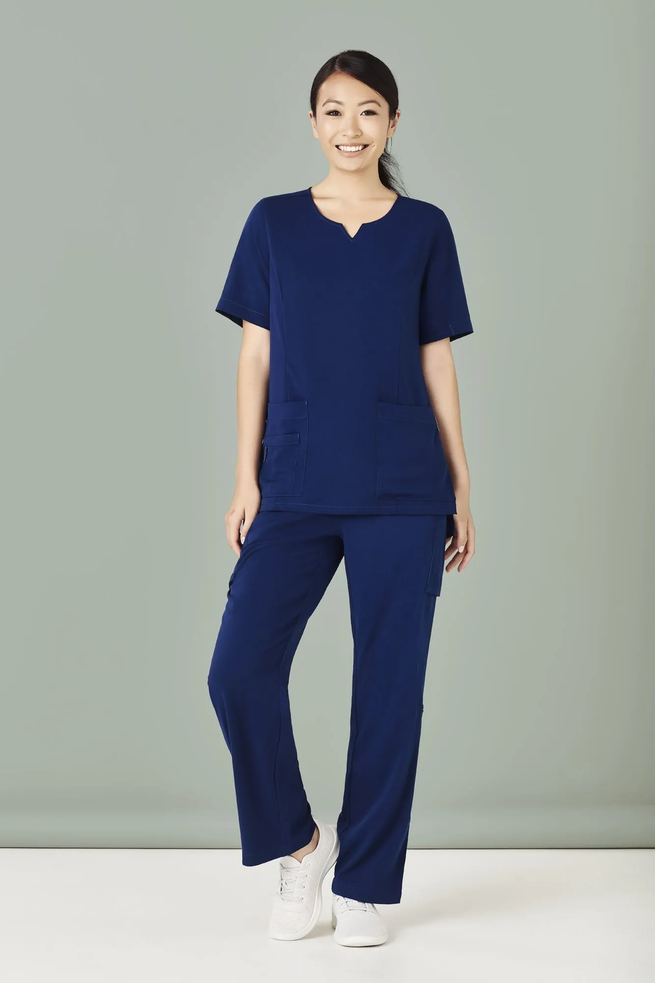 Womens Straight Leg Scrub Pant