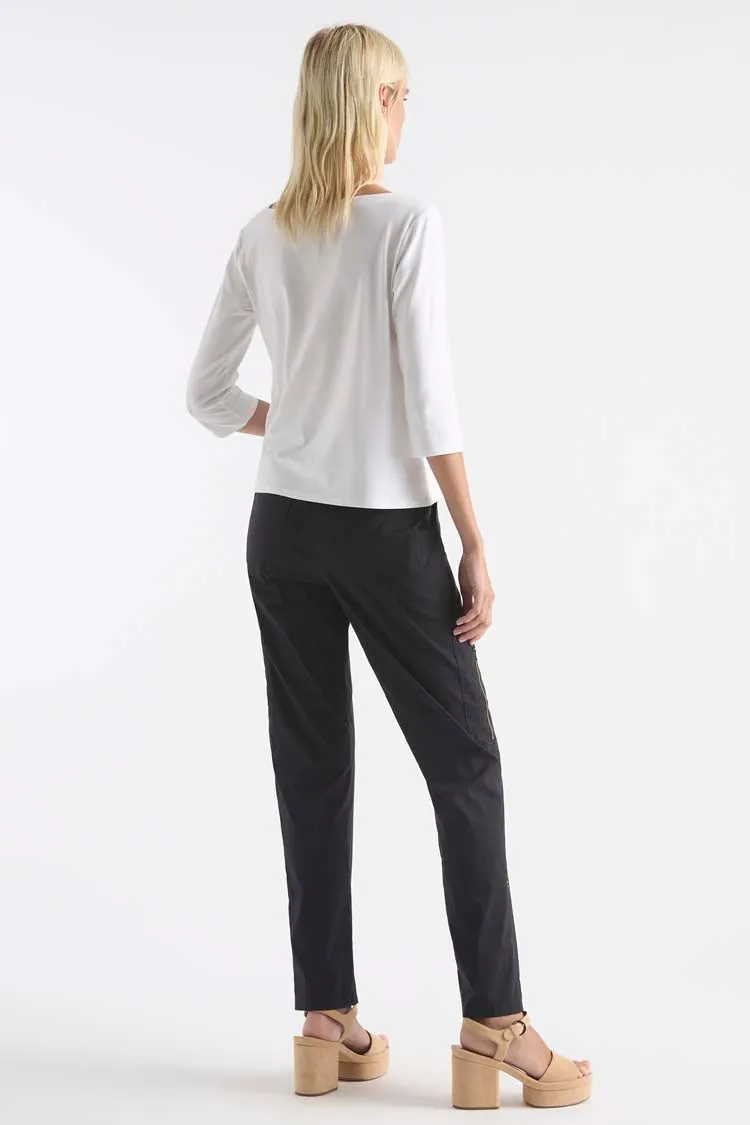 Zip Cargo in Black